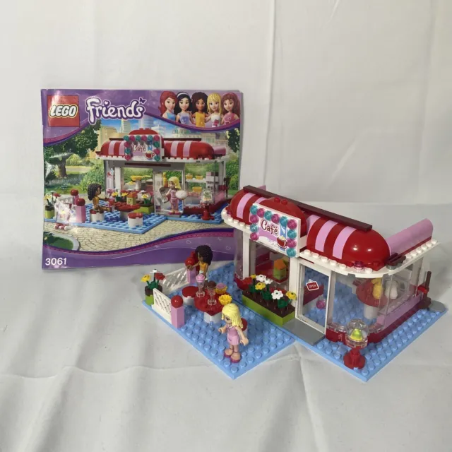 Lego Friends 3061 – Heartlake City Park Cafe with instructions