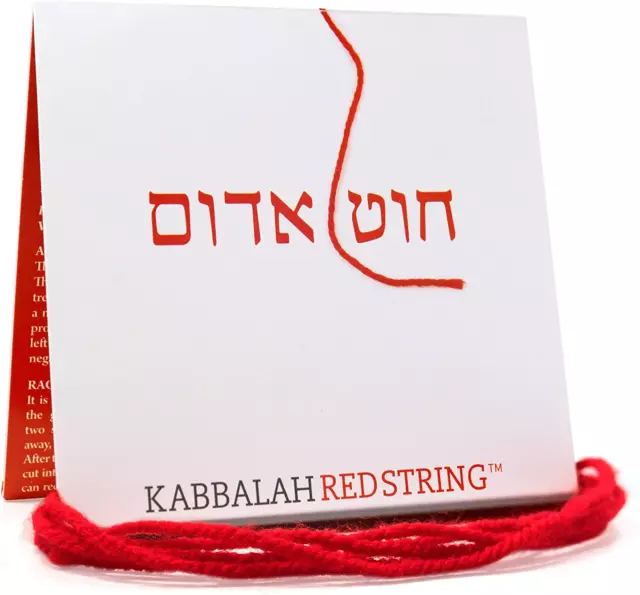 1 Red Star Magen David Bracelets STRING Kabbalah Judaica Charm Israel  Jewelry