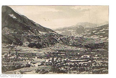 1 CARTOLINA ALGUND VON DER OSTSEITE MERAN ALTO ADIGE SÜDTIROL NON VIAGGIATA 