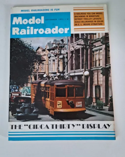 Model Railroader Magazine September 1975