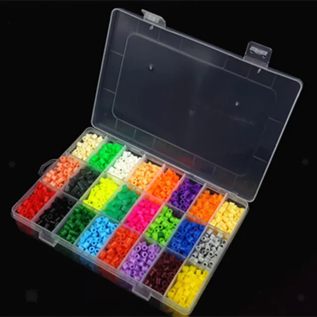 4600 pièces Perles Perler, jouets à faire soi-même Puzzles 3D Pixel Art