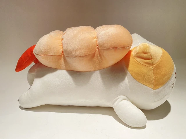 Stuffed Animal Miniso Gato Sushi Sushi Cat Plush Toy (Shrimp