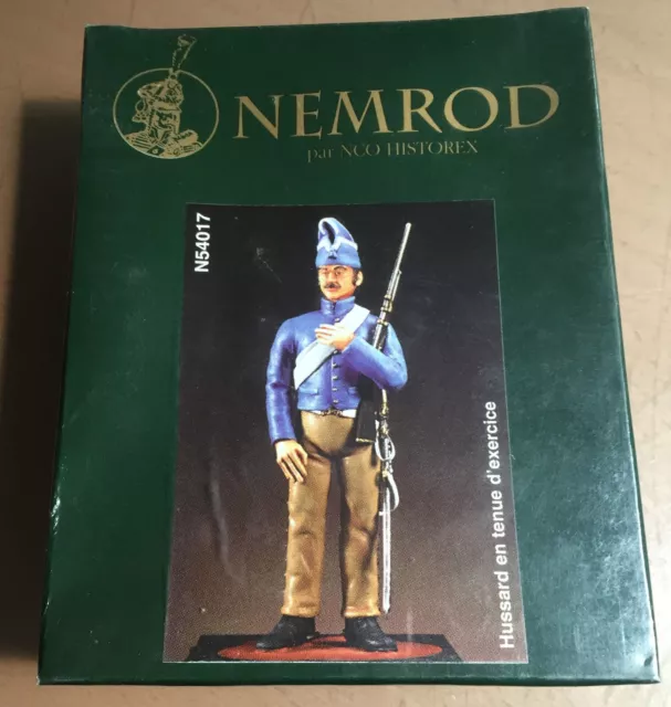 HISTOREX/NEMROD N54017 - HUSSARD EN TENUE D'EXERCICE - 54mm RESIN KIT