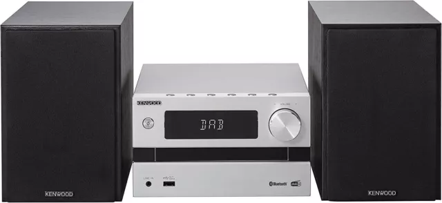 KENWOOD M-720DAB - Micro HiFi-System mit CD, USB, Bluetooth, DAB+, UKW-RDS