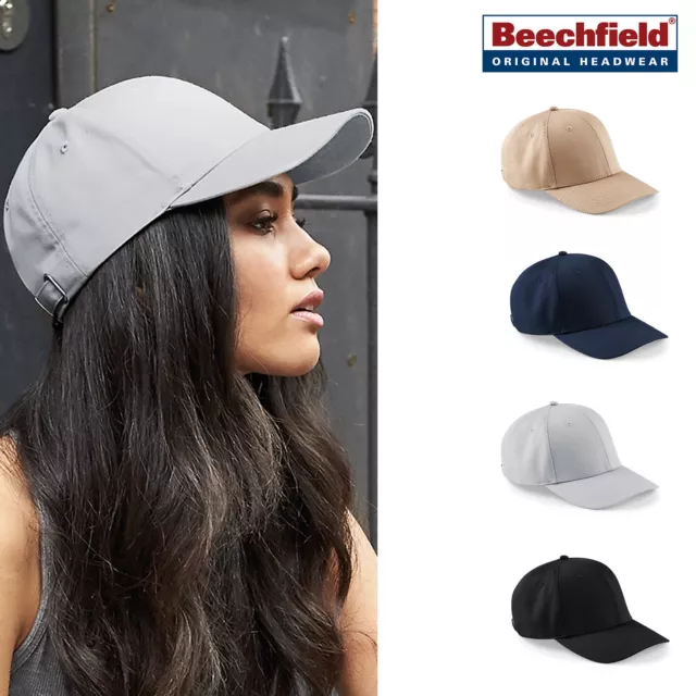 BEECHFIELD MELTON WOOL 6-Panel Cap - Casual stylish baseball hat for Men &  Women £10.89 - PicClick UK