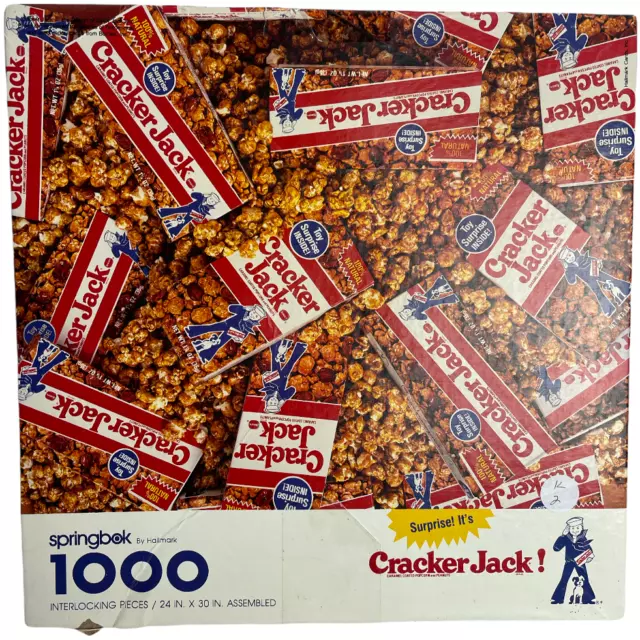 Springbok By Hallmark Cracker Jack 1000 Pieces Jigsaw Puzzle 24"x 30"
