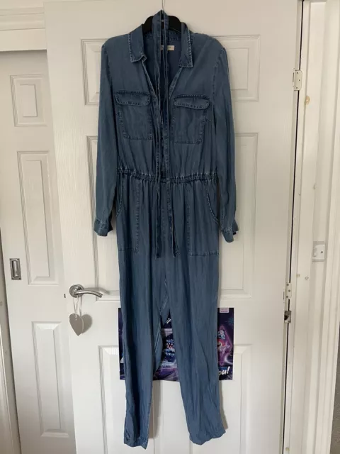 Tesco denim cheap boiler suit