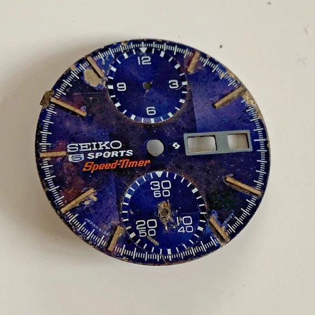 Verre De Montre Seiko Crystal 340W16G - NOS (New Old Stock) Pour Speed Timer 6138-8010 - Neuf Avec étiquettes