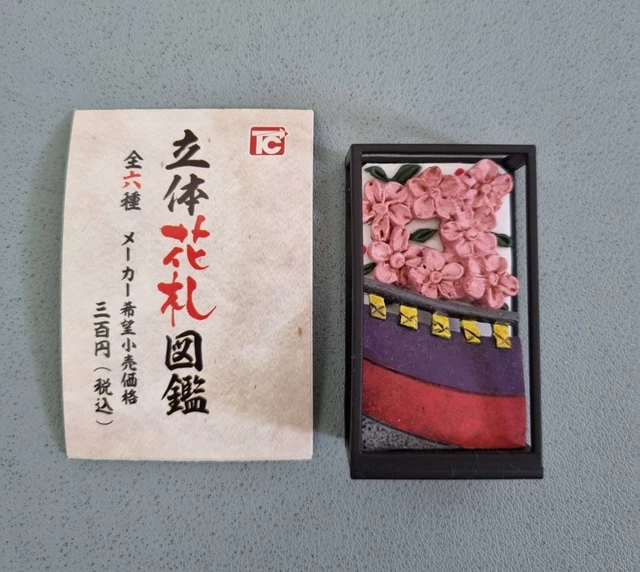 HANAFUDA JUEGO DE Cartas Japón Figura 3D Samurai Geisha Sakura Regalo ...