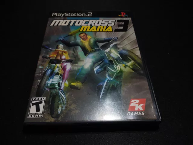 PS2 Lot of 5 Racing Games:: Moto Mania 3, Power Drome, ATV Fury, Splashdown  AD88