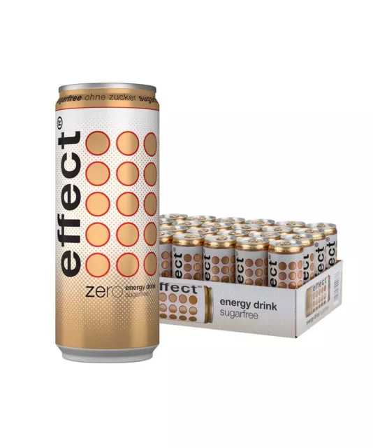 Energy Drink Effect bevanda caffeina 23x 330 ml incl. 5,75 cauzione NUOVO MHD 11/24