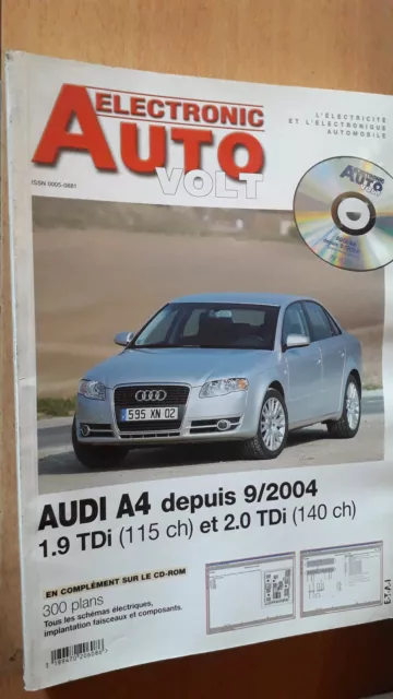 Audi A4 depuis 09/2004 - 1.9 TDi 115 - 2.0 TDi 140: Revue technique Autovolt 832