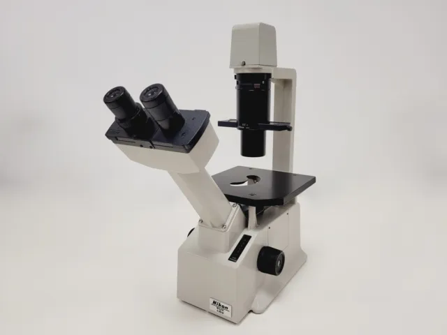Nikon TMS Inverted Phase Contrast Microscope Lab