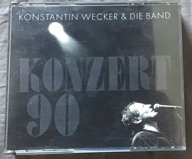 Konstantin Wecker & Die Band - Konzert 90 / 2 CD / neuwertig