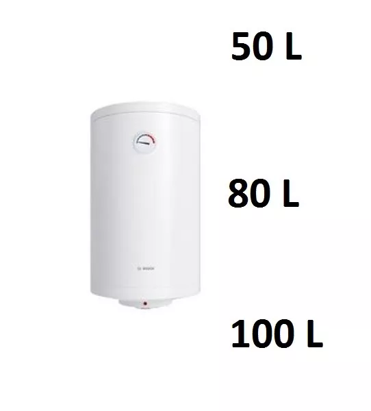 Warmwasserspeicher Boiler Wassererwärmer 50 80 oder 100 L Bosch Tronic 2000TB