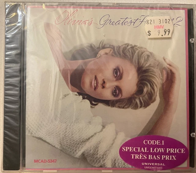 CD OLIVIA NEWTON John Video Gold 2 Disc Set Two Disc Collection