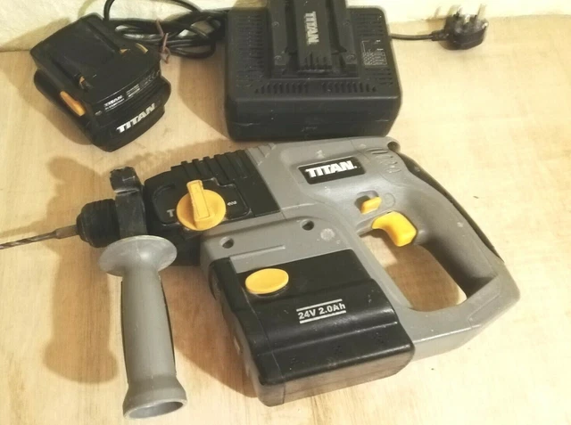 Titan drill clearance battery charger