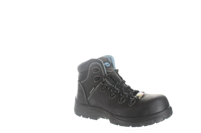 Avenger Womens Framer Black Work & Safety Boots Size 7 (Wide) (4293483)
