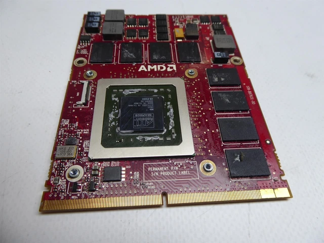 TARJETA GRÁFICA ALIENWARE M17x M15x R1 ATI Radeon HD 4870 HD 1GB 0N4MG ...