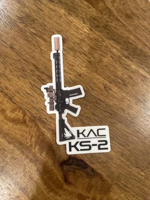 SHOT Show 2024 Knights Armament KAC KS-2 Sticker Decal OEM New FREE SHIP