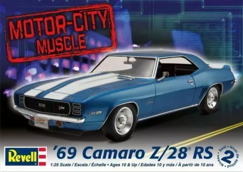 Revell '69 Camaro Z/28 RS Bausatz Model Kit 1:25 Art. 85-7457 US-Car