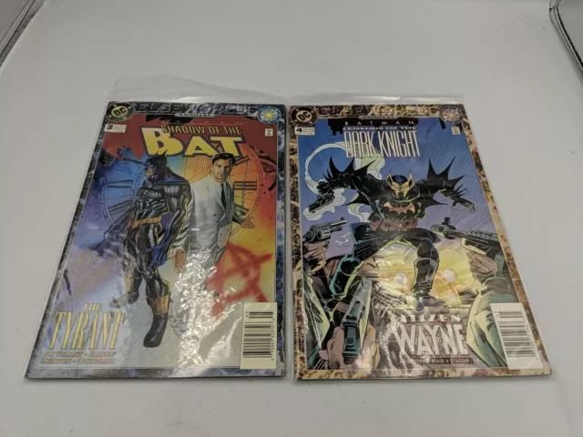 BATMAN LOT Shadow of the Bat ANNUAL #2 & #4 Legends of the Dark Knight DC  1994