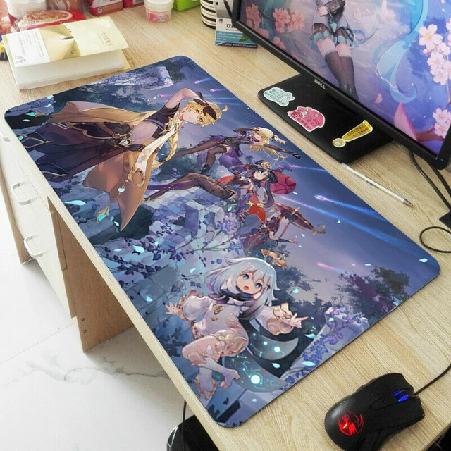40*70CM GENSHIN IMPACT XL Keyboard Mouse Pad Play Mat GAME Desk
