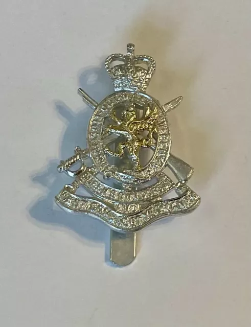 The Queen's Own Dorset & West Somerset Yeomanry Military cap badge. Anodised.