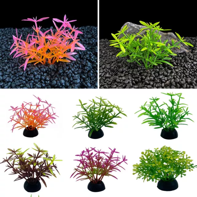 Artificial Fake Plants Plastic Water Grass for Fish Tank Aquarium Ornament