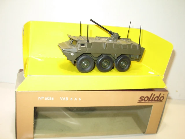 Solido 1/50, blindé VAB 6x6 IFOR Kaki, Opération Africaines