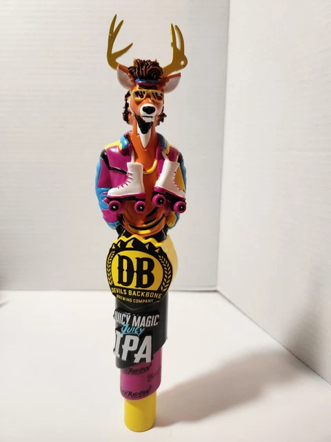 Devils Backbone Brewing Company      Juicy Magic     Beer Tap Handle   NIB