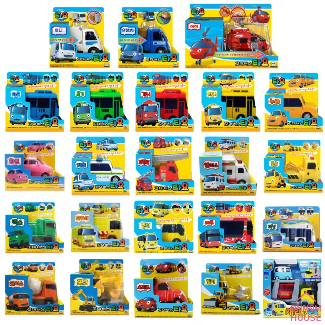 The Little Bus TAYO Diecast Plastic Car Toys Figures Collection NEW 23 Styles