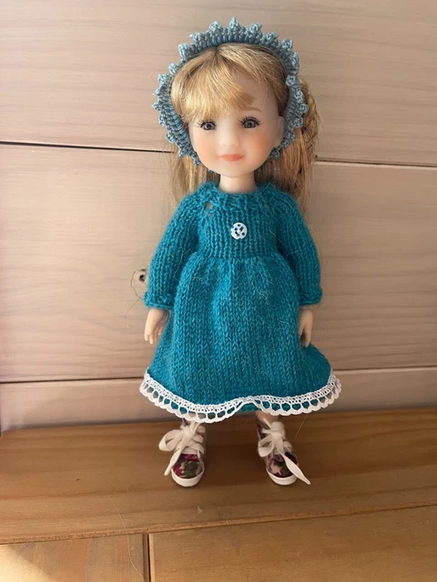 Tutorial/knitting Pattern Doll Mini Sarah De Ruby Red 20 Cm