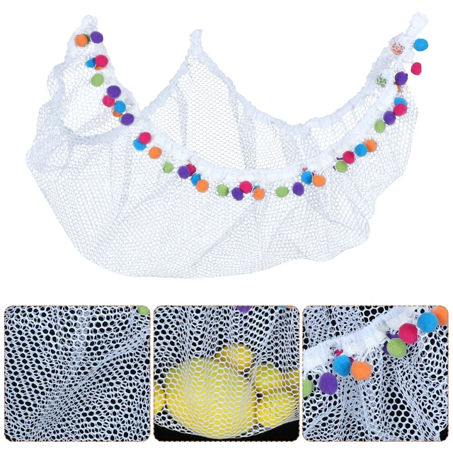 Amaca Sospesa Per Peluche – Rete Portagiocattoli 360° – Risparmia Spazio – Per Pupazzi, Orsacchiotti, Cuscini