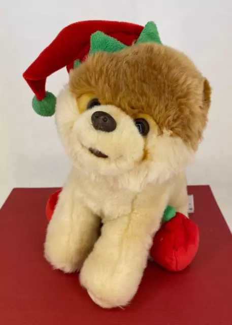 GUND - BOO - The Worlds Cutest Dog - Christmas / Xmas Elf - Soft