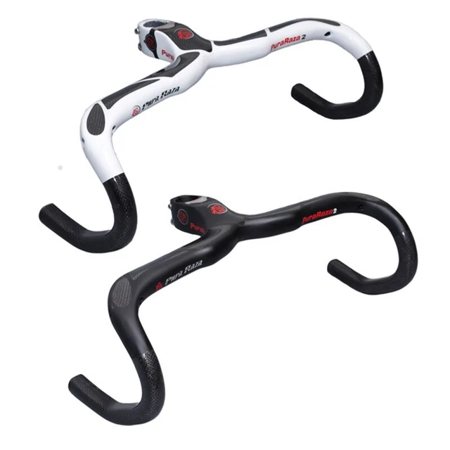 Carbon Fiber Road Bike Handlebar 100/120/440mm Lightweight Bicycle Drop Bar