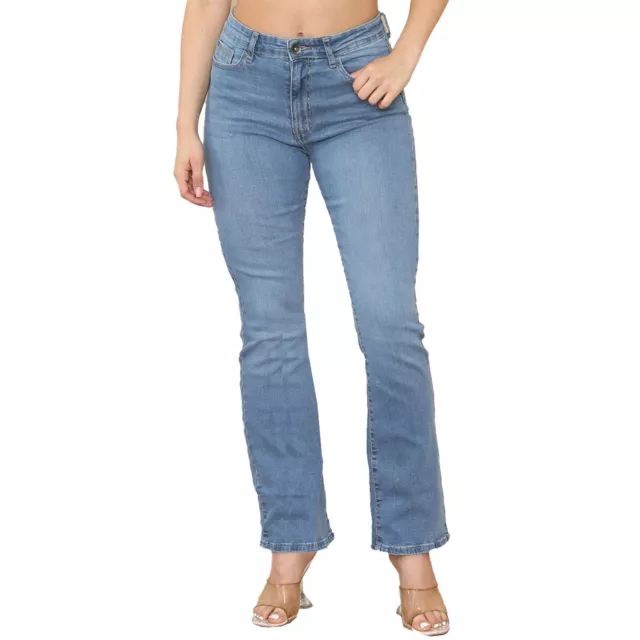Enzo Womens Skinny Jeans Ladies Slim Fit Stretch New Denim Trouser