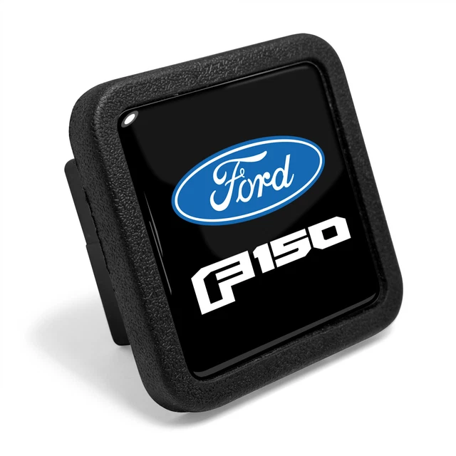 FORD F150 2015 up Black Rubber HeavyDuty 2" Tow Hitch Cover 31.95