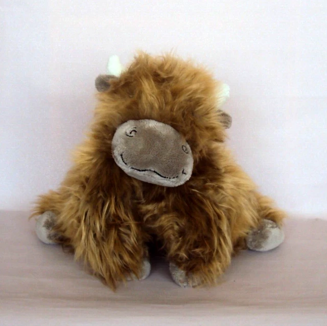 JELLYCAT TRUFFLES HIGHLAND Cow Medium Cushion 30cm x 36cm Plush Soft