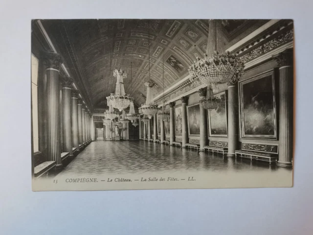 CPA 60 COMPIEGNE - Le Château - La Salle des Fêtes