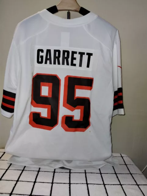 NFL Nike Myles Garrett Cleveland Browns Blank Front Jersey Mens Large