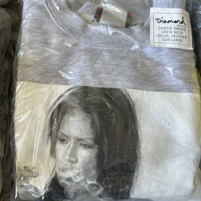 Diamond Supply Co.Cassie Smoke T Shirt Diamond Supply Co.Cassie Smoke T Shirt