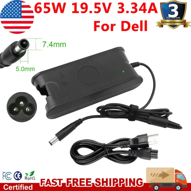 AC Adapter Battery Charger Power Supply For Dell Vostro 1000 1400 1500 Laptop