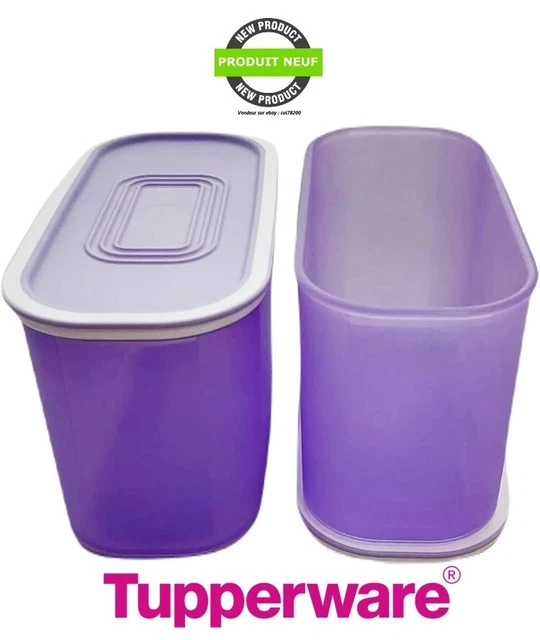 TUPPERWARE LOT DE 3 Bol Rouille Année 70 Vintage 1 Plus