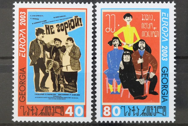 Georgien, MiNr. 420-421 A, postfrisch / MNH - 653953