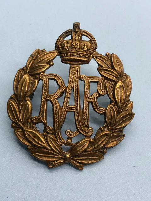 ORIGINAL WW2 BRITISH Army RAF Royal Air Force Cap Badge £9.99 - PicClick UK