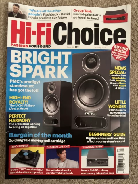 Hi-Fi Choice Magazine January 2024 Issue