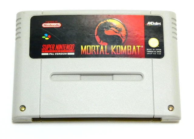 Jeu Mortal Kombat Sega Game Gear loose très bon état Jeu Mortal Kombat Sega Game Gear loose très bon état
