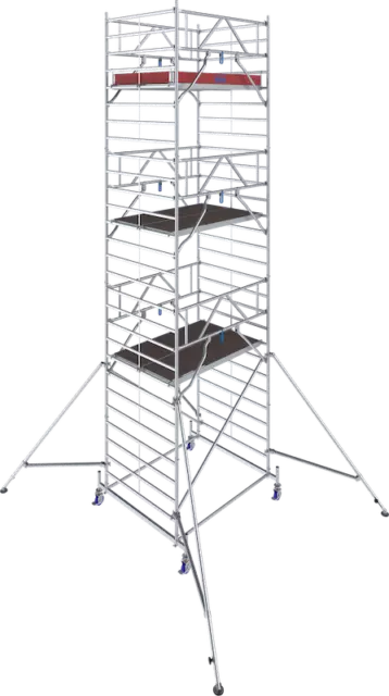Krause Alu-Fahrgerüst Serie 50 | Stabilo - Rollgerüst | 2.00 x 1.50 - 8,40 Meter