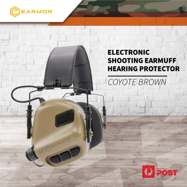 Earmor Electronic Military Noise Reduction Shooting Earmuffs Muff Protection M31